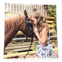 Personalised Lens Cleaning Cloth Horse