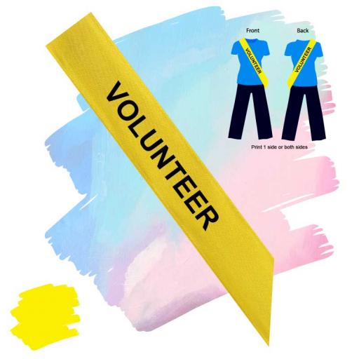 Volunteers Yellow Polyester Sash.jpg