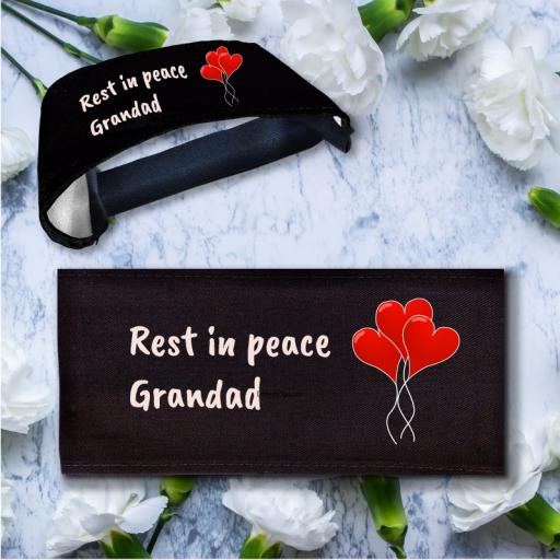 Printed Memorial and Mourning Armbands