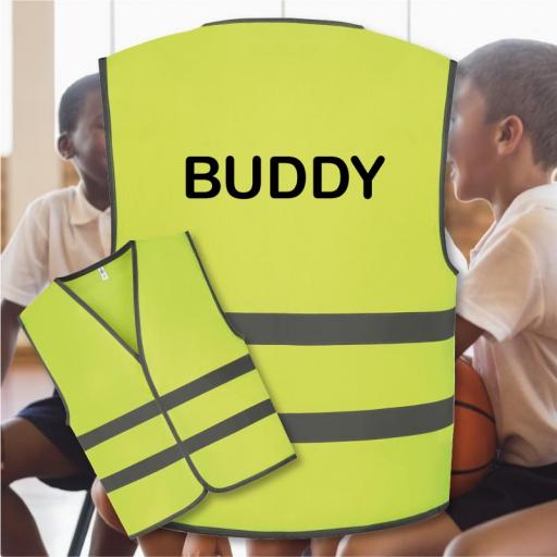Safety Vests for Children Printed Buddy