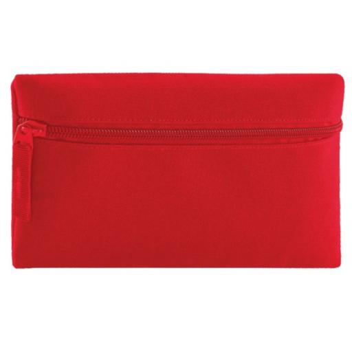 red large pencil case personalisable