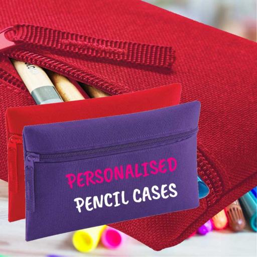 Personalised Pencil Case Text Only