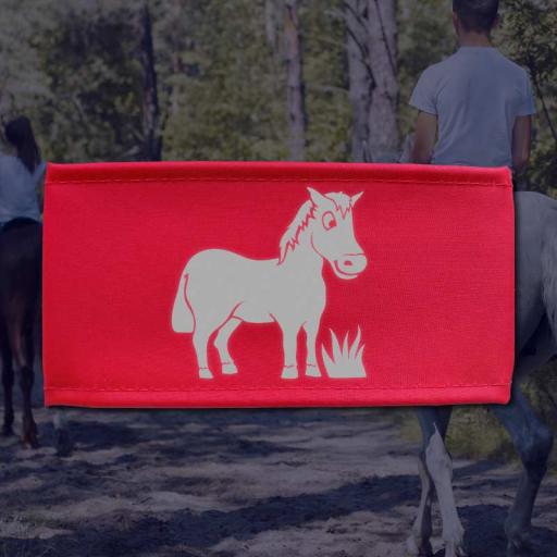 Reflective-Horse-Design-Kids-Red-Armband.jpg
