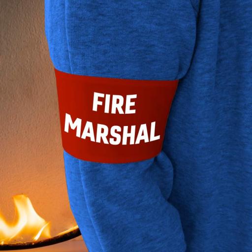 Fire Marshal Nylon Armbands