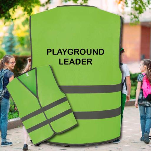 Kids Safety Vests Playground Leader