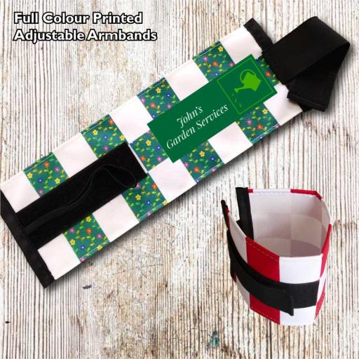 Personalised Checker Board Armbands