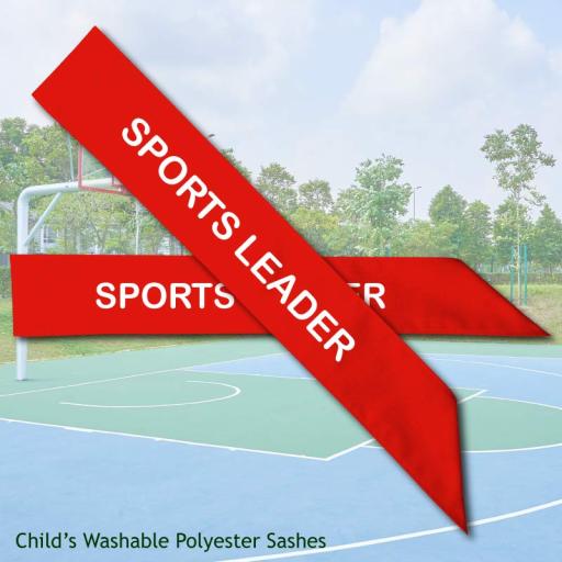 Sports Leader Kids Polyester Sashes