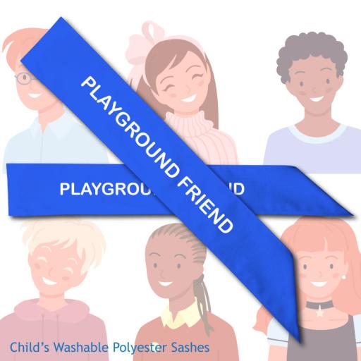 Playground Friend Polyester Sash - Childs