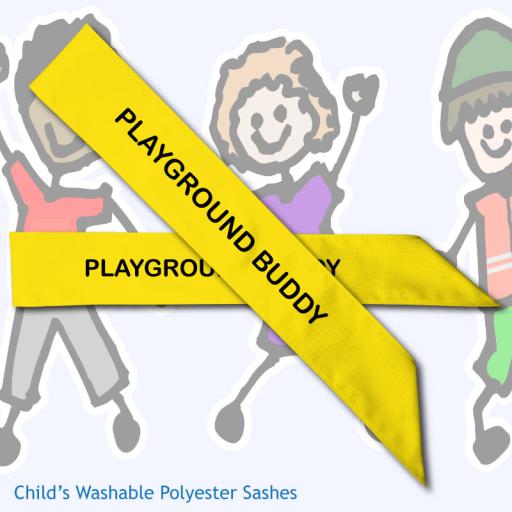 Playground Buddy Polyester Sash - Childs