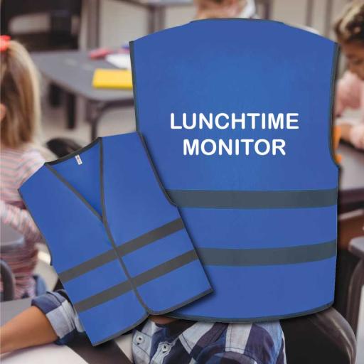 Childrens-Royal-Blue-Hivis-Vests-Lunchtime-Monitor.jpg