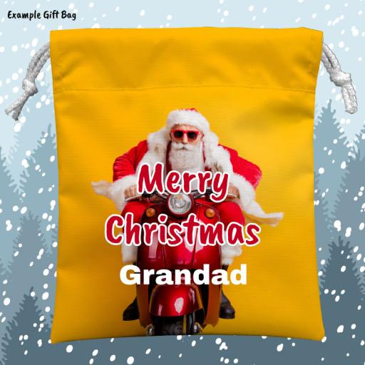 Santa-on-Scooter-Yellow-Drawstring-Bag-Flat.jpg