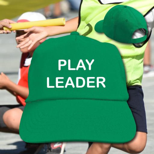 Kids Baseball Caps Printed Play Leader