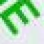 White with Green Text