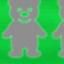 Kids Armbands with Reflective Teddy Design Swatch